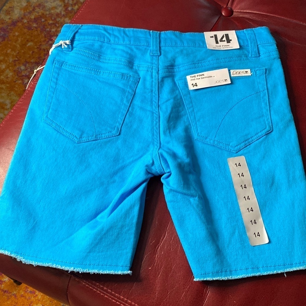 NWT Joe’s Jeans Girls Bermuda Shorts size 14